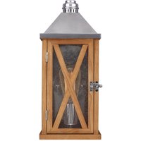 Wandlampe außen Rustikal IP44 Holz Glas Metall E14 Wandlampe außen Rustikal IP44 Holz Glas Metall E14 von ELSTEAD