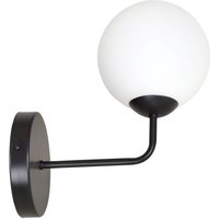 Wandlampe innen Schwarz Weiß Glas Modern E14 von Easylight