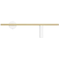 Wandlampe lang in Messing Weiß Metall B:60 cm GU10 Retro Wandlampe lang in Messing Weiß Metall B:60 cm GU10 Retro von ALDEX