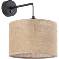 Wandlampe mit Schalter Jute E27 H: 30 cm Boho RIANNE Wandlampe mit Schalter Jute E27 H: 30 cm Boho RIANNE von TK Lighting