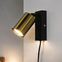 Wandlampe mit Schalter Kabel GU10 verstellbar von Easylight