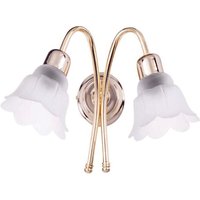 Wandleuchte ALKMENE Messing Glas Klassisch edel Wandleuchte ALKMENE Messing Glas Klassisch edel von Lido