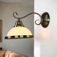 Wandleuchte ELISETT mit Glasschirm Antik von Easylight