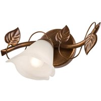 Wandleuchte Floral stilvoll LOELLA Landhaus Lampe von Lamkur