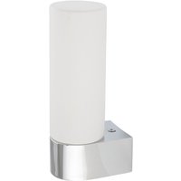 Wandleuchte Glas Aluminium G9 IP44 H:16,5 cm in Chrom von Nowodvorski