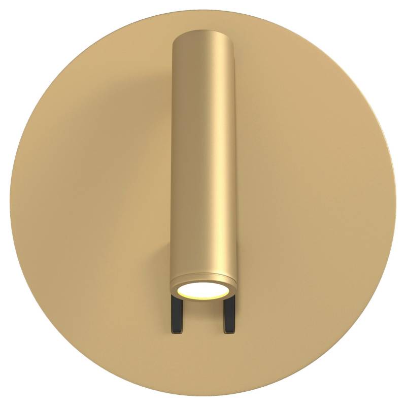 Wandleuchte IOS Goldfarben max. 9 Watt Wandlampe