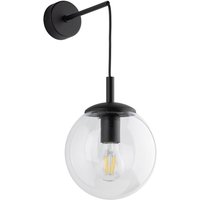 Wandleuchte Kugel Schirm Glas B: 18 cm H: 45 cm E27 von TK Lighting