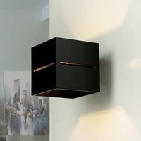 Wandleuchte LORUM in Schwarz von Sollux