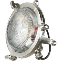 Wandleuchte Maritim G9 Ø 14 cm Messing Glas außen von Lido