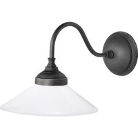 Wandleuchte Messing Glas H: 23,5 cm Rustikal schwenkbar E14 von Ghidini Giovanni Battista