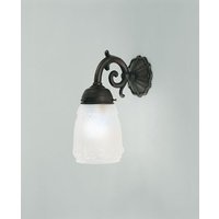 Wandleuchte Messing Glas blendarm Ornamente E27 Antik von Berliner Messingleuchten GmbH