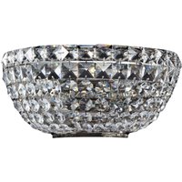 Wandleuchte Metall E14 25,5 cm breit Nickel 2-flammig Wandleuchte Metall E14 25,5 cm breit Nickel 2-flammig von Maytoni