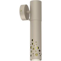 Wandleuchte Metall GU10 H:30 cm in Beige Gold Downlight Wandleuchte Metall GU10 H:30 cm in Beige Gold Downlight von Luminex