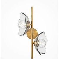 Wandleuchte Metall Glas 45 cm hoch in Messing G9 Modern Wandleuchte Metall Glas 45 cm hoch in Messing G9 Modern von Maytoni