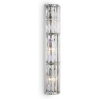 Wandleuchte Metall Glas E14 H: 75,2 cm Chrom 3-flammig Wandleuchte Metall Glas E14 H: 75,2 cm Chrom 3-flammig von Maytoni