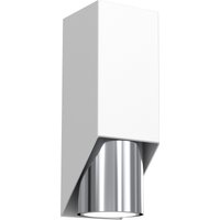 Wandleuchte Metall Weiß Chrom GU10 stilvoll akzentuiert Wandleuchte Metall Weiß Chrom GU10 stilvoll akzentuiert von Luminex