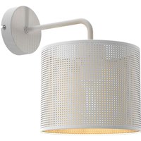 Wandleuchte Metall Weiß Gold T:26 cm dekorativ Loft Wandleuchte Metall Weiß Gold T:26 cm dekorativ Loft von Luminex