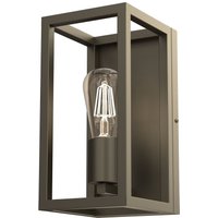 Wandleuchte Metall in Titanium Gold B:15 cm E27 Zeitlos von Luminex