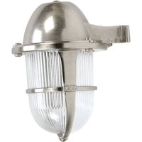 Wandleuchte Nickel IP64 Echt-Messing außen SANTORIN von Lido Light Fixture Man. LTD