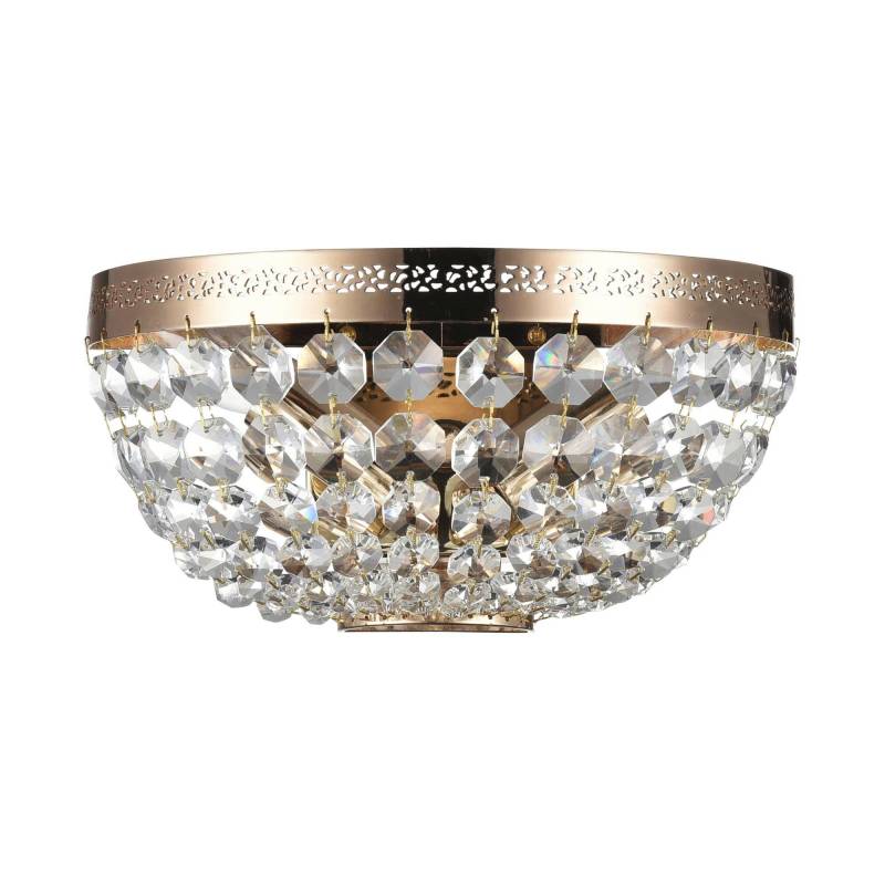 Wandleuchte Ottilia Goldfarben max. 60 Watt Wandlampe