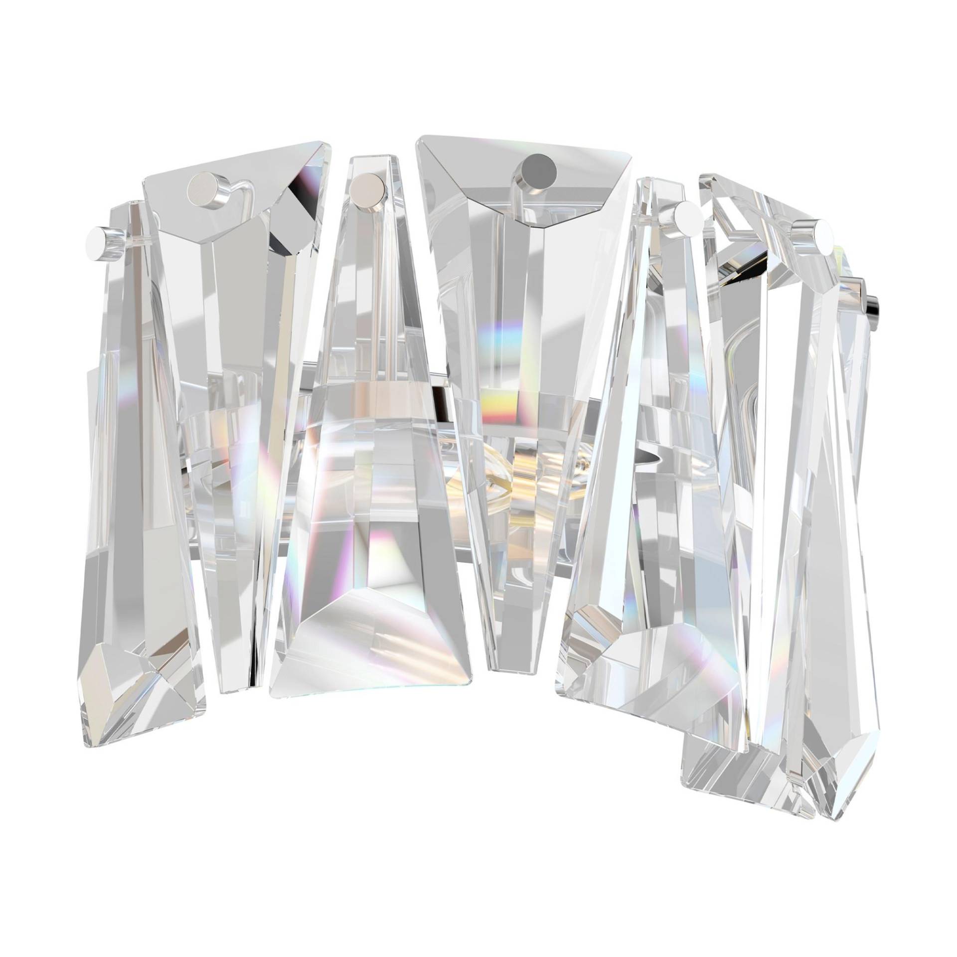 Wandleuchte Puntes Chromfarben max. 60 Watt Wandlampe