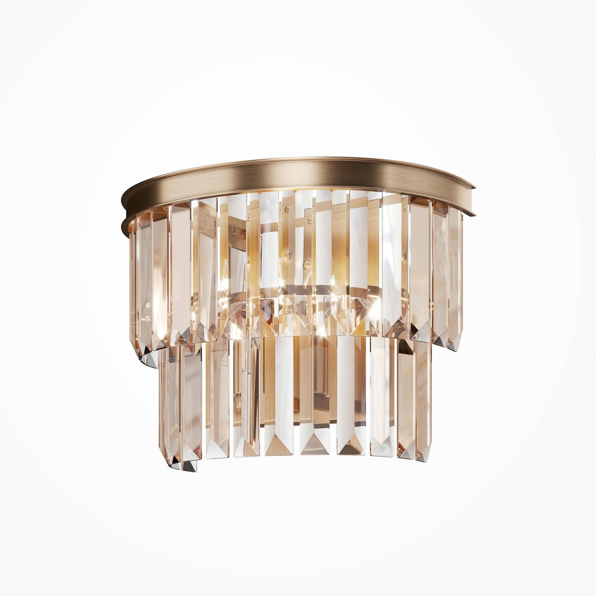 Wandleuchte Revero Goldfarben max. 40 Watt Wandlampe