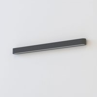 Wandleuchte Up Down 93,5 cm lang Grau 3000 K 2300 lm T8 LED von Nowodvorski