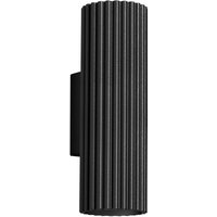 Wandleuchte Up Down klein H: 20 cm Schwarz 2x GU10 Aluminium Wandleuchte Up Down klein H: 20 cm Schwarz 2x GU10 Aluminium von Sollux