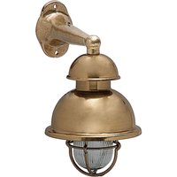 Wandleuchte außen Messing Glas E27 IP64 rostfrei Maritim Wandleuchte außen Messing Glas E27 IP64 rostfrei Maritim von Andromeda