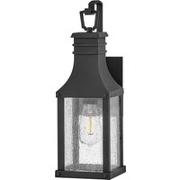 Wandleuchte außen Schwarz antik Regenglas E27 IP44 Vintage Wandleuchte außen Schwarz antik Regenglas E27 IP44 Vintage von ELSTEAD