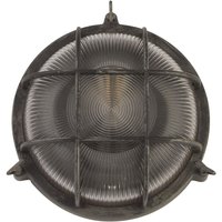 Wandleuchte außen in Silber Antik Maritim Ø 26,5 cm IP44 Wandleuchte außen in Silber Antik Maritim Ø 26,5 cm IP44 von Searchlight