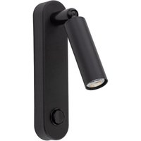 Wandleuchte mit Schalter Metall G9 H: 22cm schwenkbar Schwarz Wandleuchte mit Schalter Metall G9 H: 22cm schwenkbar Schwarz von TK Lighting