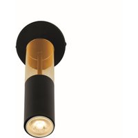 Wandleuchte schmal Ø 10 cm verstellbar in Schwarz Bernstein Wandleuchte schmal Ø 10 cm verstellbar in Schwarz Bernstein von Searchlight