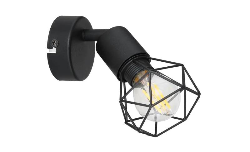 Globo Lighting Wandleuchte   ¦ schwarz ¦ Maße (cm): B: 13 H: 13,5 T: 8.0 Lampen & Leuchten > LED-Leuchten > LED-Wandleuchten - Möbel Kraft