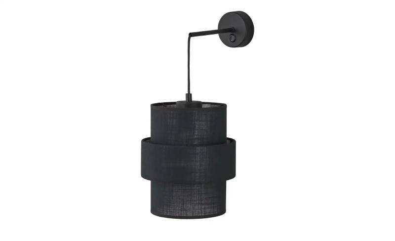 Wandleuchte   ¦ schwarz ¦ Maße (cm): B: 29 H: 33 T: 20.0 Lampen & Leuchten > Innenleuchten > Wandleuchten - Möbel Kraft