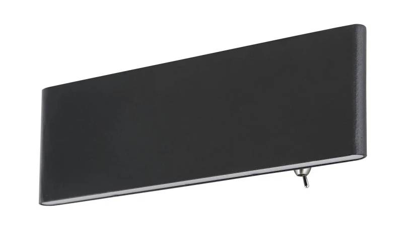 Globo Lighting Wandleuchte   ¦ schwarz ¦ Maße (cm): B: 4,5 H: 8 T: 22.5 Lampen & Leuchten > LED-Leuchten > LED-Wandleuchten - Möbel Kraft