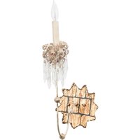 Wandleuchter CANDELA 14 in Gold Kristall Lampe von ELSTEAD