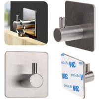 Wandmontierter Badezimmerhaken Selbstklebender Handtuchhalter Wandmontierter Badezimmerhaken Selbstklebender Handtuchhalter