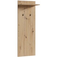 Wandpaneel JAKOB Eiche Nachbildung Holzwerkstoff B/H/T: ca. 48x140x28 cm von byLIVING