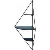 Wandregal 22570 von HAKU Schwarz