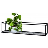 Wandregal 70cm 22573 von HAKU Schwarz