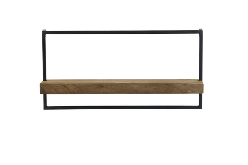 Wandregal MADDISON  in Holz dunkelbraun