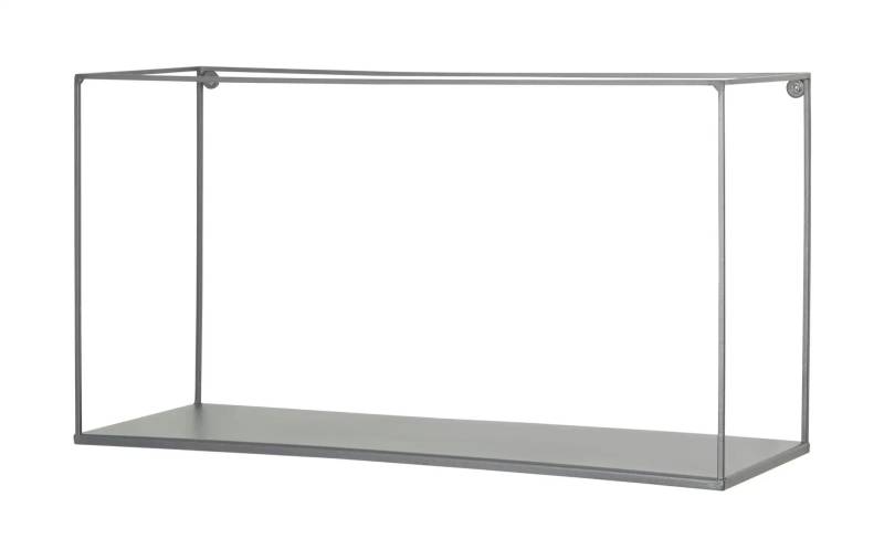 Wandregal  Toppo ¦ grau ¦ Maße (cm): B: 50 H: 27 T: 18.0 Regale > Wandregale - Höffner
