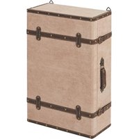 Wandregal Wandkoffer inkl Schubladen CASE-3 von Reality Import Vintage Beige