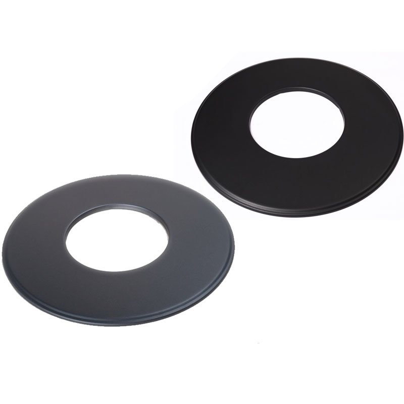 Wandrosette 90mm für 2mm Rohr verschiedene Durchmesser und Farben Senotherm-Lack Wandrosette 90mm für 2mm Rohr verschiedene Durchmesser und Farben Senotherm-Lack von KaminStore24