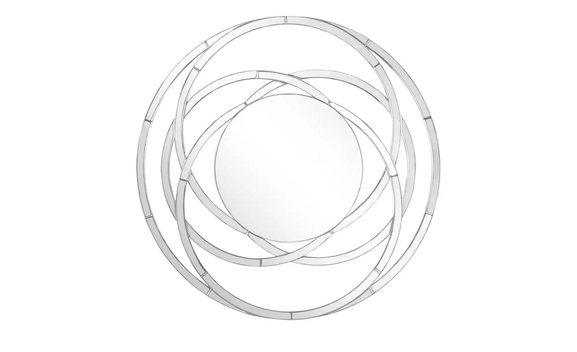 Spiegel Ø 110 cm  ¦ transparent/klar ¦ Glas,Aluminium ¦ Maße (cm): T: 2.2  Ø: 110.0 Dekoration > Spiegel - Möbel Kraft
