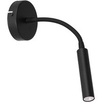 Wandspot Metall G9 akzentuiert T:35 cm Flexarm Schwarz von Luminex