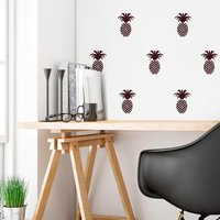 Wall-Art Wandtattoo "Ananas Set" von Wall-Art