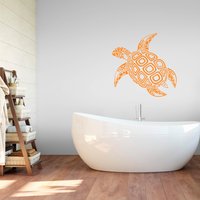 Wall-Art Wandtattoo "Badezimmer Schildkröte" von Wall-Art
