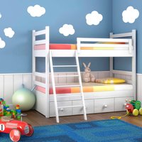 Wall-Art Wandtattoo "Gute Nacht Kinderzimmer Wolken Set" von Wall-Art